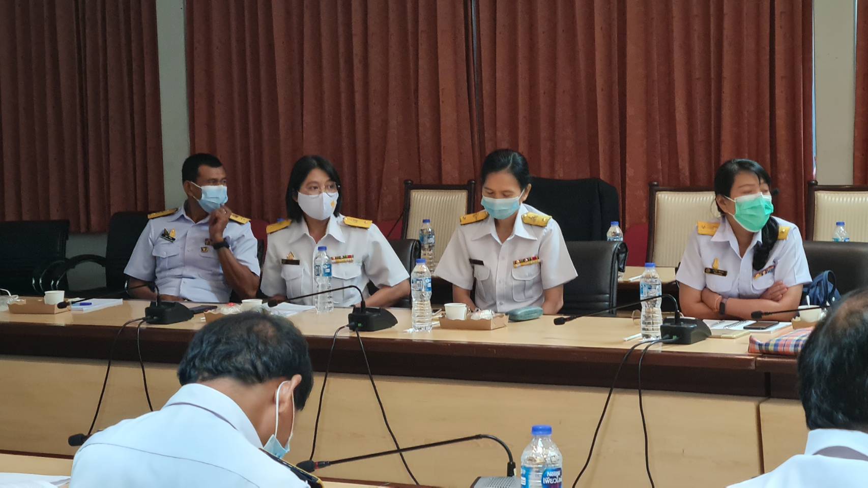 ประชุม หัวหน้าหน่วยงานในสังกัด..คลิก