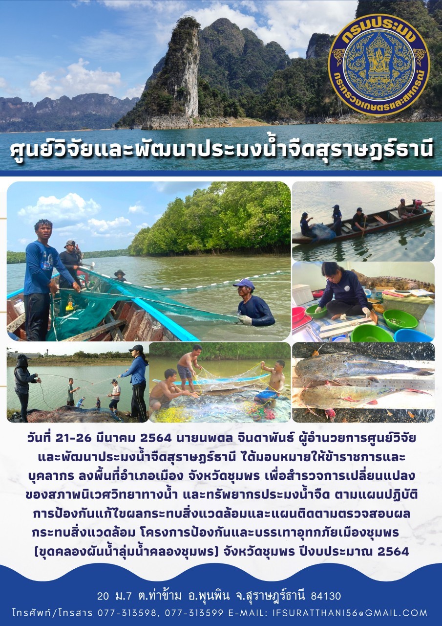โครงการป้องกันและบรรเทาอุทกภัยเมืองชุมพร