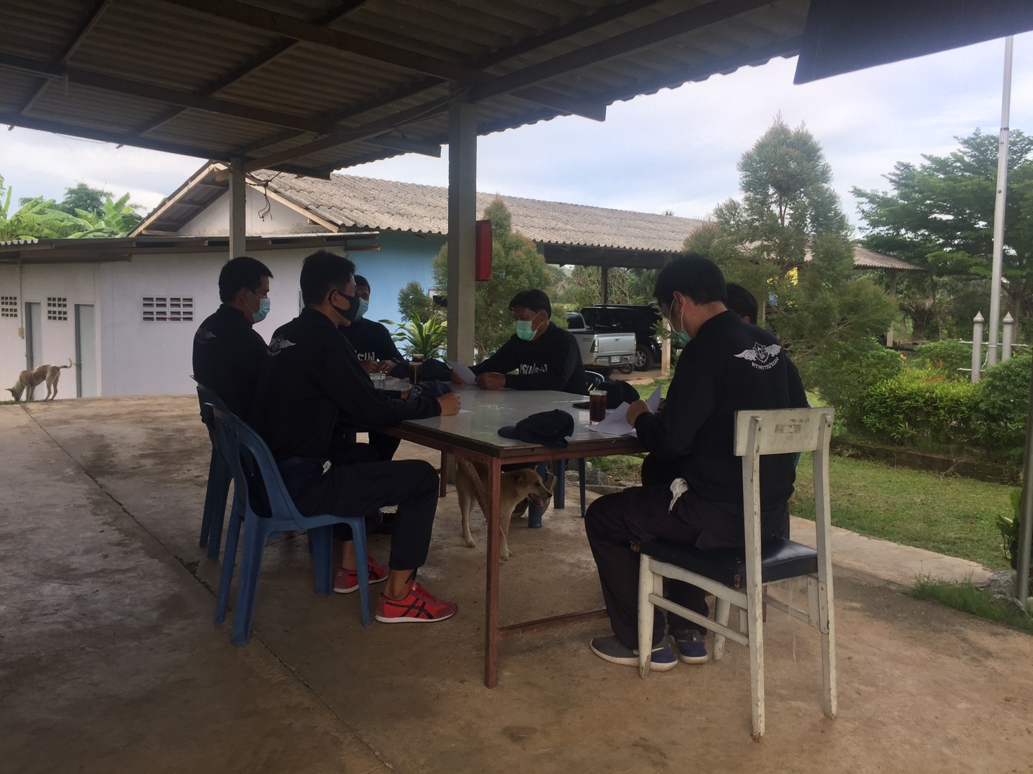 ประชุมวางแผนงานในช่วงสถานการณ์การแพร่ระบาดของโรค Covid-19