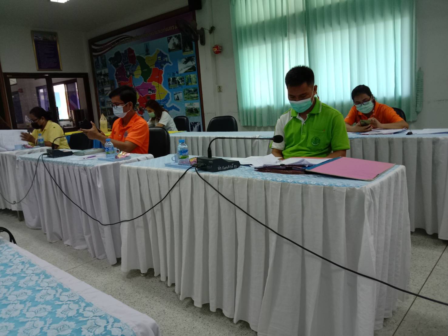 นายสมหมาย โกศล ประมงอำเภอกันทรลักษ์ ร่วมประชุมโครงการยกระดับแปลงใหญ่ด้วยเกษตรสมัยใหม่และเชื่อมโยงตลาดระดับอำเภอ ครั้งที่ ๒/๒๕๖๔..คลิก