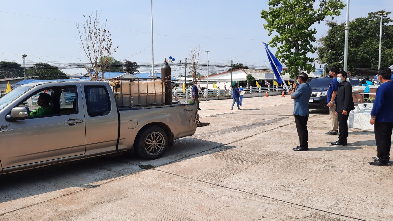 สำนักงานประมงจังหวัดมุกดาหาร จัดกิจกรรม “จำหน่ายปลานิลกระชังแม่น้ำโขง มุกดาหาร สู้ภัยโควิด-19”
