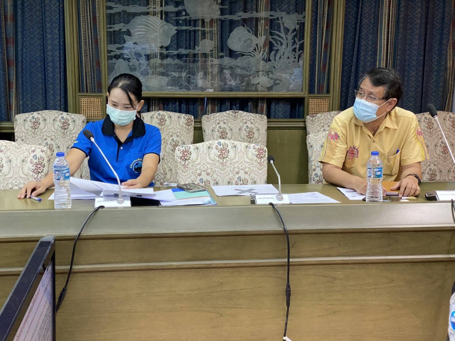 ประชุมซักซ้อมแนวทางการปฏิบัติงานตามประกาศกรมประมงมาตรา 78..คลิก
