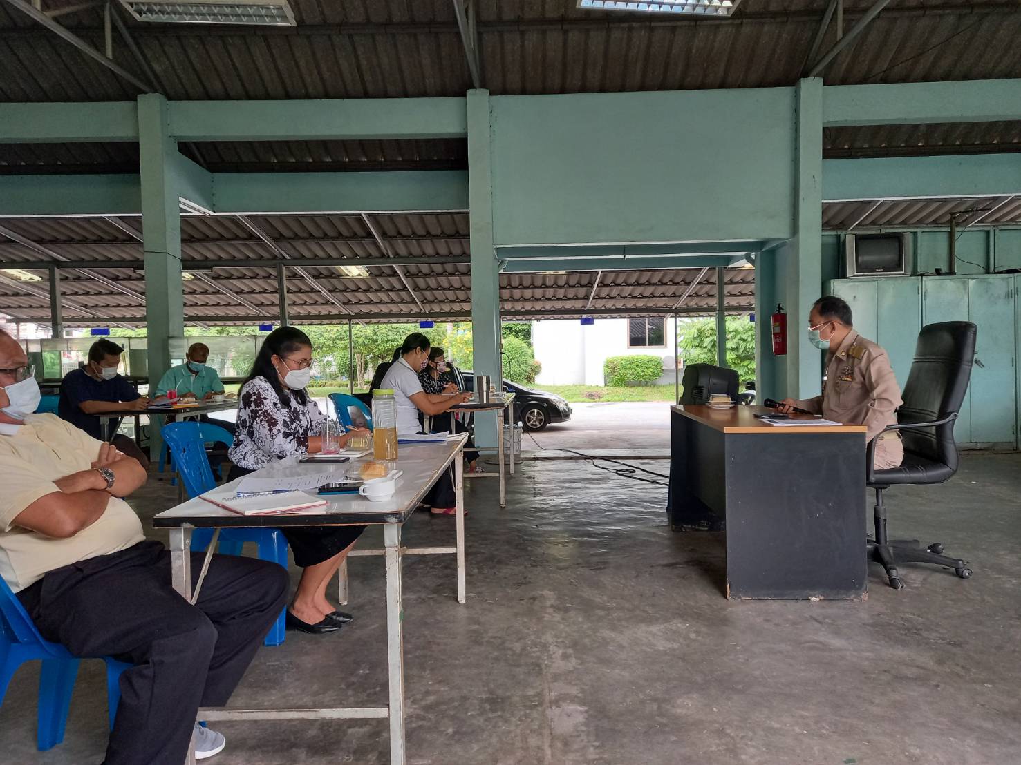 การประชุมสำนักงานประมงจังหวัดนนทบุรี ครั้งที่ 4/2564..คลิก