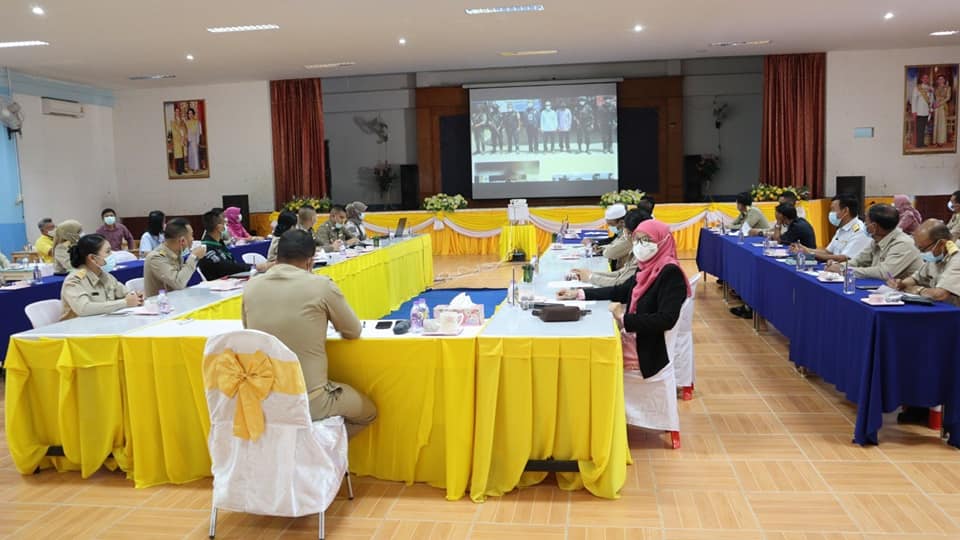 รายภาพกิจกรรมประชุมหัวหน้าส่วนราชการ หัวหน้าหน่วยงานรัฐวิสาหกิจสัญจรฯประจำเดือนมิถุนายน 2564