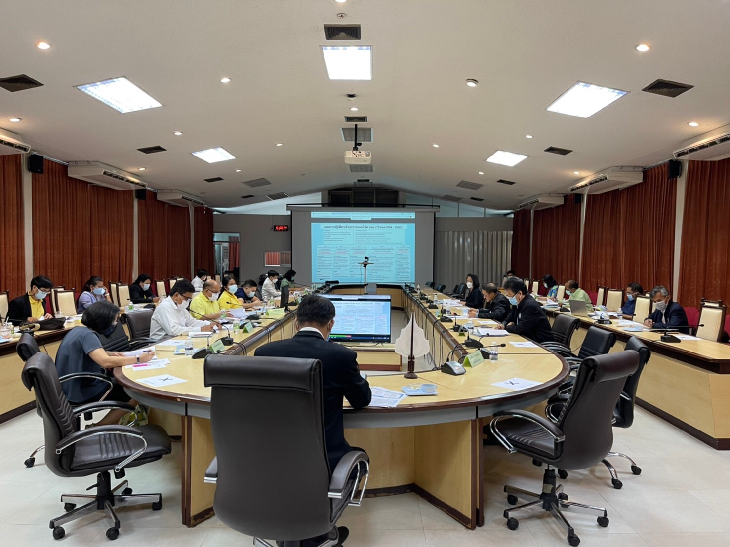 การประชุมคณะทำงานพัฒนาและบริหารจัดการทรัพยากรประมงน้ำจืดให้มีประสิทธิภาพและยั่งยืน ครั้งที่ 1/2564 ผ่านทาง VDO Conference