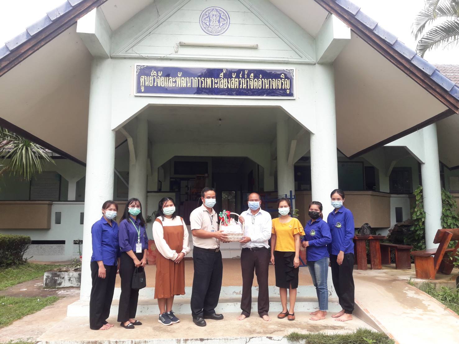 ต้อนรับคณะอาจารย์จากมหาวิทยาลัยมหิดล วิทยาเขตอำนาจเจริญ ในการเข้านิเทศการฝึกงานของนักศึกษา..คลิก