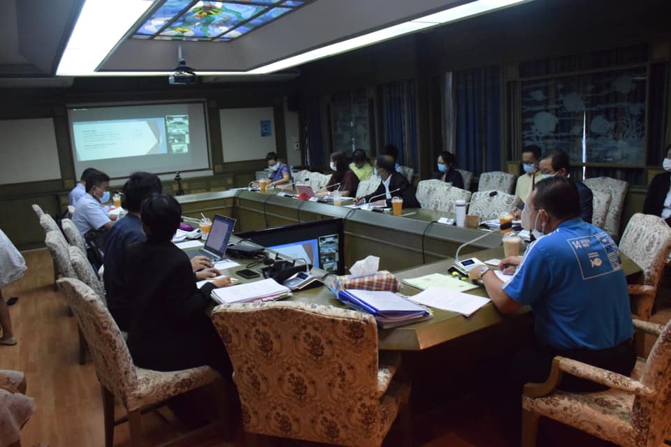 การประชุมเตรียมการชี้แจงงบประมาณรายจ่ายประจำปีงบประมาณ พ.ศ. 2565 ขั้นกรรมาธิการ กรมประมง..คลิก