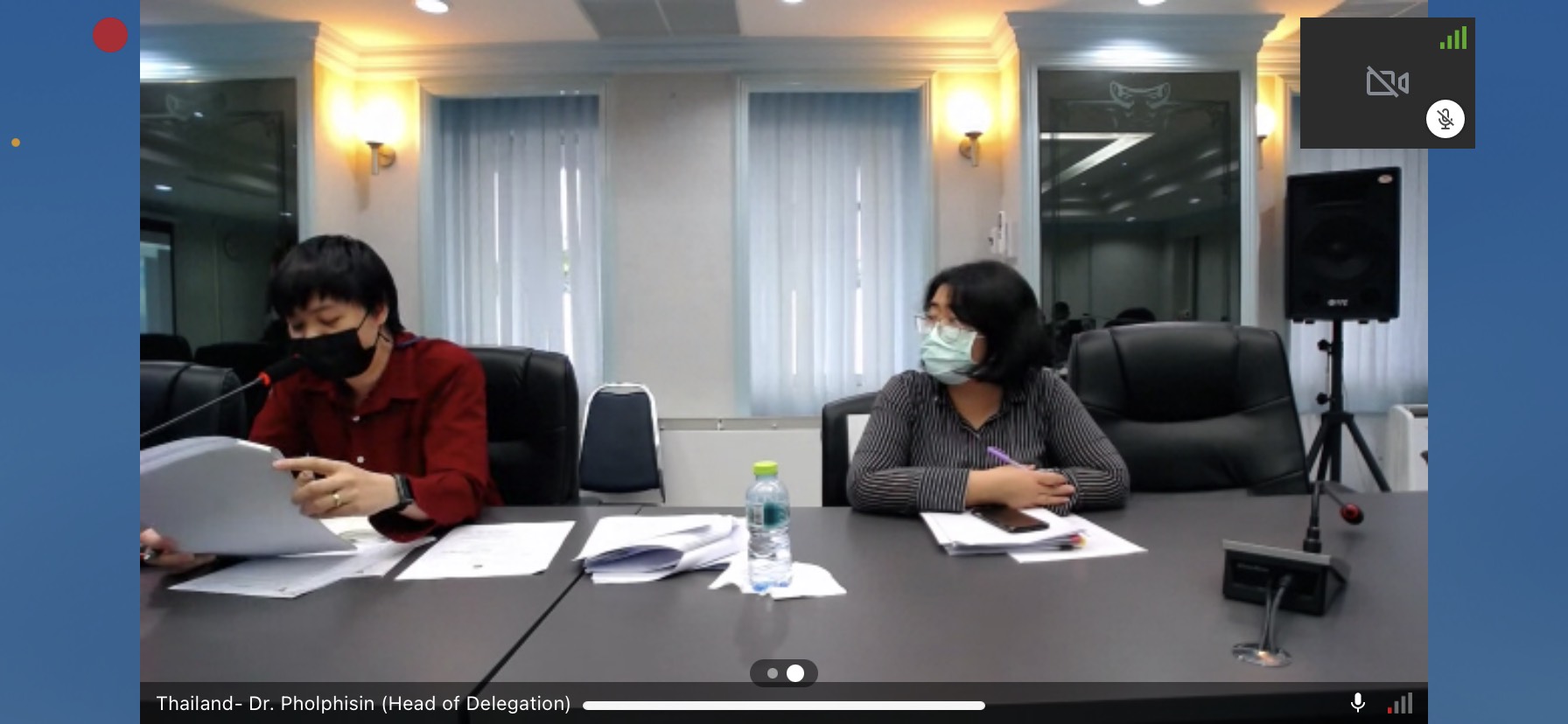 On Tuesday 22th June, 2021, The representatives of the Department of Fisheries led by Dr. Pholphisin Suvanachai, Director of Fisheries Foreign Affairs Division, and officials attended the 13th Meeting of the ASEAN Fisheries Consultative Forum (13th AFCF Meeting) via virtual conference...คลิก