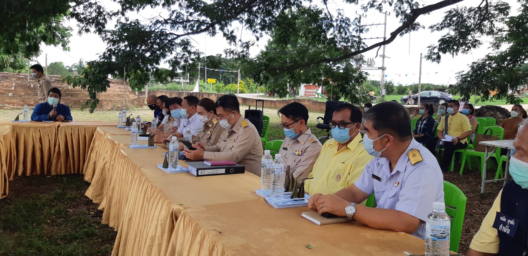 เข้าร่วมประชุมเพื่อปรึกษาหารือการดำเนินการปรับปรุงถนน และสะพานริมกว๊านพะเยา ฝั่งตะวันออก แนวโบราณสถานบ้านร่องไฮถึงสะพานชุมชนบ้านแม่ต๋ำ..คลิก