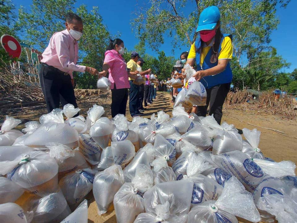 กิจกรรมปล่อยพันธุ์สัตว์น้ำ จำนวน 500,000 จ.สงขลา..คลิก