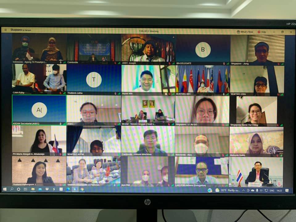 การประชุม The 13th Meeting of ASEAN Fisheries Consultative Forum (13th AFCF Meeting)..คลิก