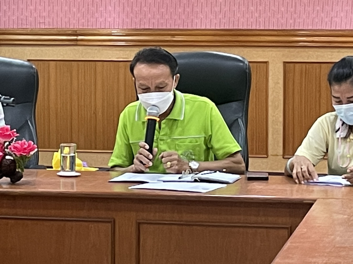 การประชุมหารือเตรียมการจัดงานพิธีปล่อยพันธุ์สัตว์น้ำเฉลิมพระเกียรติเนื่องในวันเฉลิมพระชนมพรรษาสมเด็จพระนางเจ้าสิริกิติ์ พระบรมราชินีนาถ พระบรมราชชนนีพันปีหลวง ณ ห้องประชุมสำนักงานเทศบาลตำบลนาเยีย อำเภอนาเยีย จังหวัดอุบลราชธานี..คลิก
