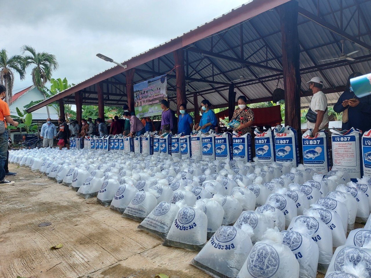 สำนักงานประมงจังหวัดศรีสะเกษ ร่วมกับศูนย์วิจัยและพัฒนาการเพาะเลี้ยงสัตว์น้ำจืด..คลิก