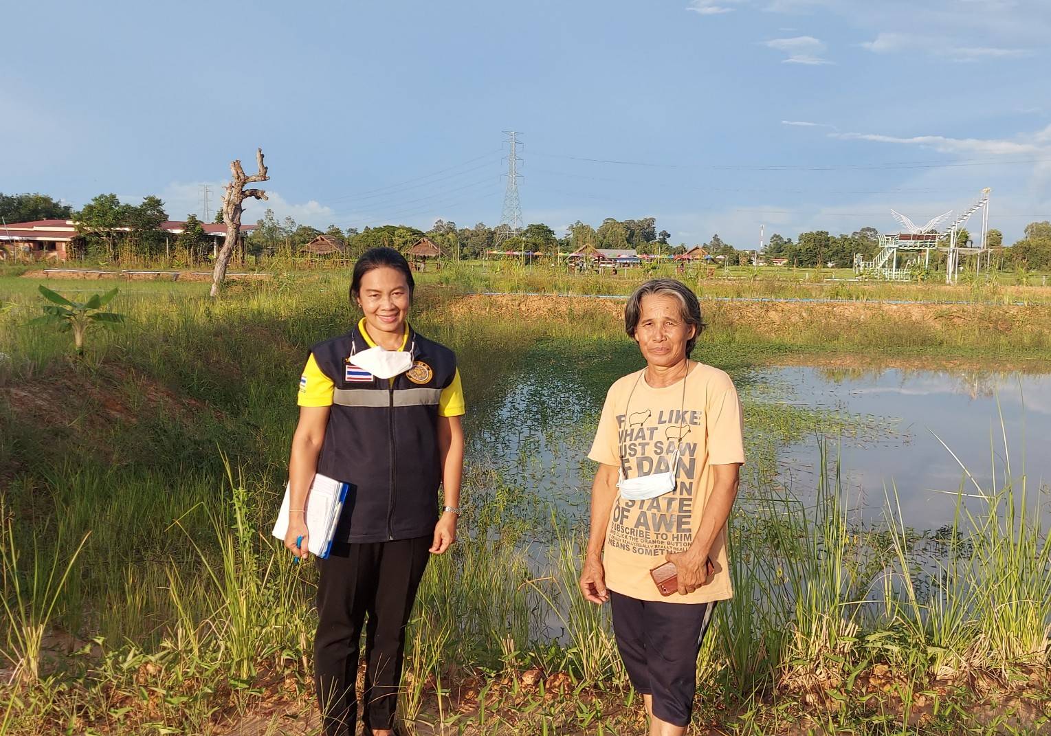 ประมงอำเภอวารินชำราบ ลงพื้นที่สำรวจผลผลิตฟาร์มอนุบาลลูกพันธุ์ปลานิลแปลงเพศ รายนางชูศรี ราตรี ม.8 ต.ธาตุ อ.วารินชำราบ จ.อุบลราชธานี..คลิก