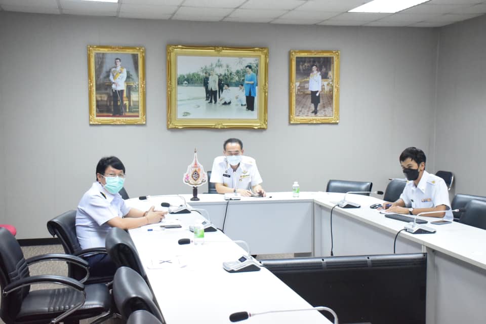 ดร.วิชาญ อิงศรีสว่าง รองอธิบดีกรมประมง เป็นประธานการประชุมคณะกรรมการประเมินค่าเสียหายอันเกิดจากการบอกเลิกสัญญาฯ..คลิก