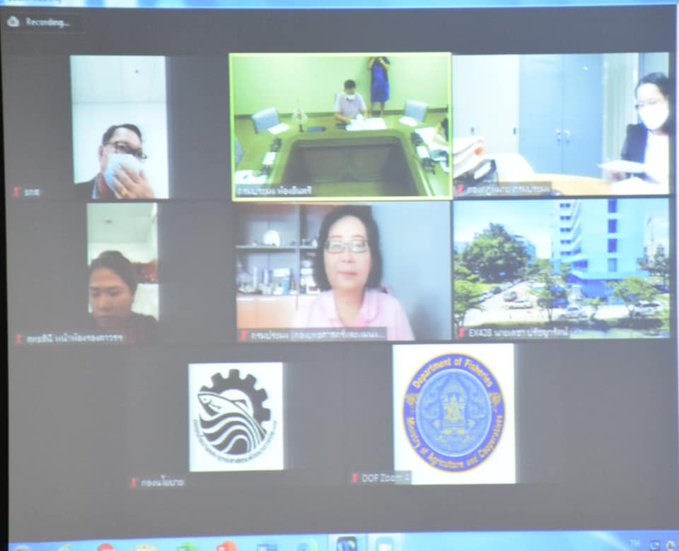 นายถาวร ทันใจ รองอธิบดีกรมประมง เป็นประธานการประชุมคณะกรรมการบริหารลูกหนี้ค้างจ่ายของเงินทุนหมุนเวียน เพื่อประกอบอาชีพการประมงทะเลหรือเพาะเลี้ยงสัตว์น้ำ ครั้งที่ 2/2564..คลิก