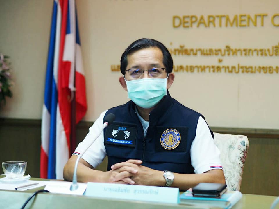 นายเฉลิมชัย สุวรรณรักษ์ รองอธิบดีกรมประมง เป็นประธานการประชุมคณะอนุกรรมการฟื้นฟูและพัฒนาศักยภาพการเพาะเลี้ยงสัตว์น้ำ ครั้งที่ 6/2564..คลิก