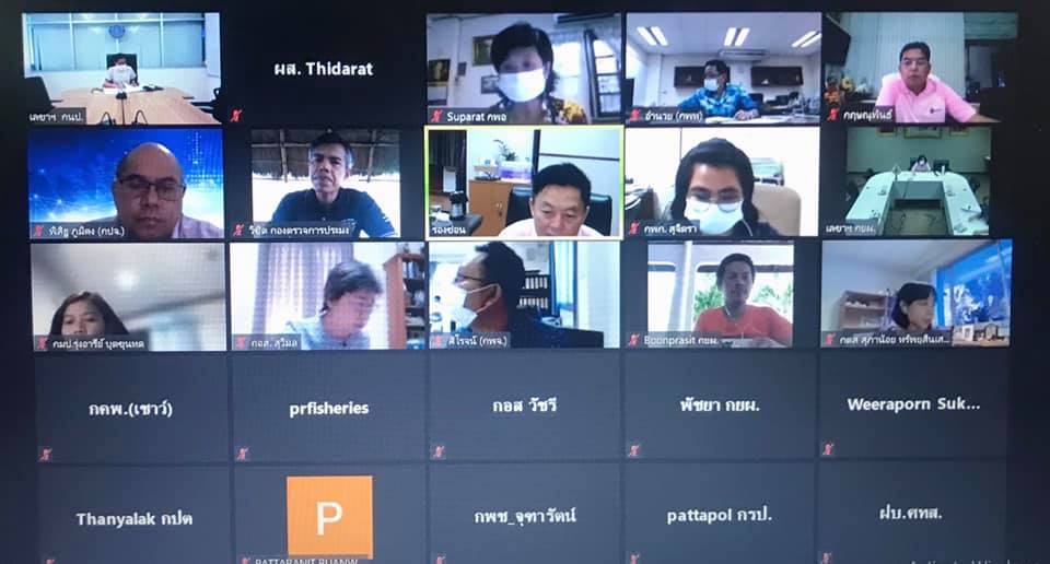 นายถาวร ทันใจ รองอธิบดีกรมประมง เป็นประธานการประชุมคณะทำงานขับเคลื่อนการพัฒนาเศรษฐกิจ BCG Model สาขาด้านการประมง..คลิก