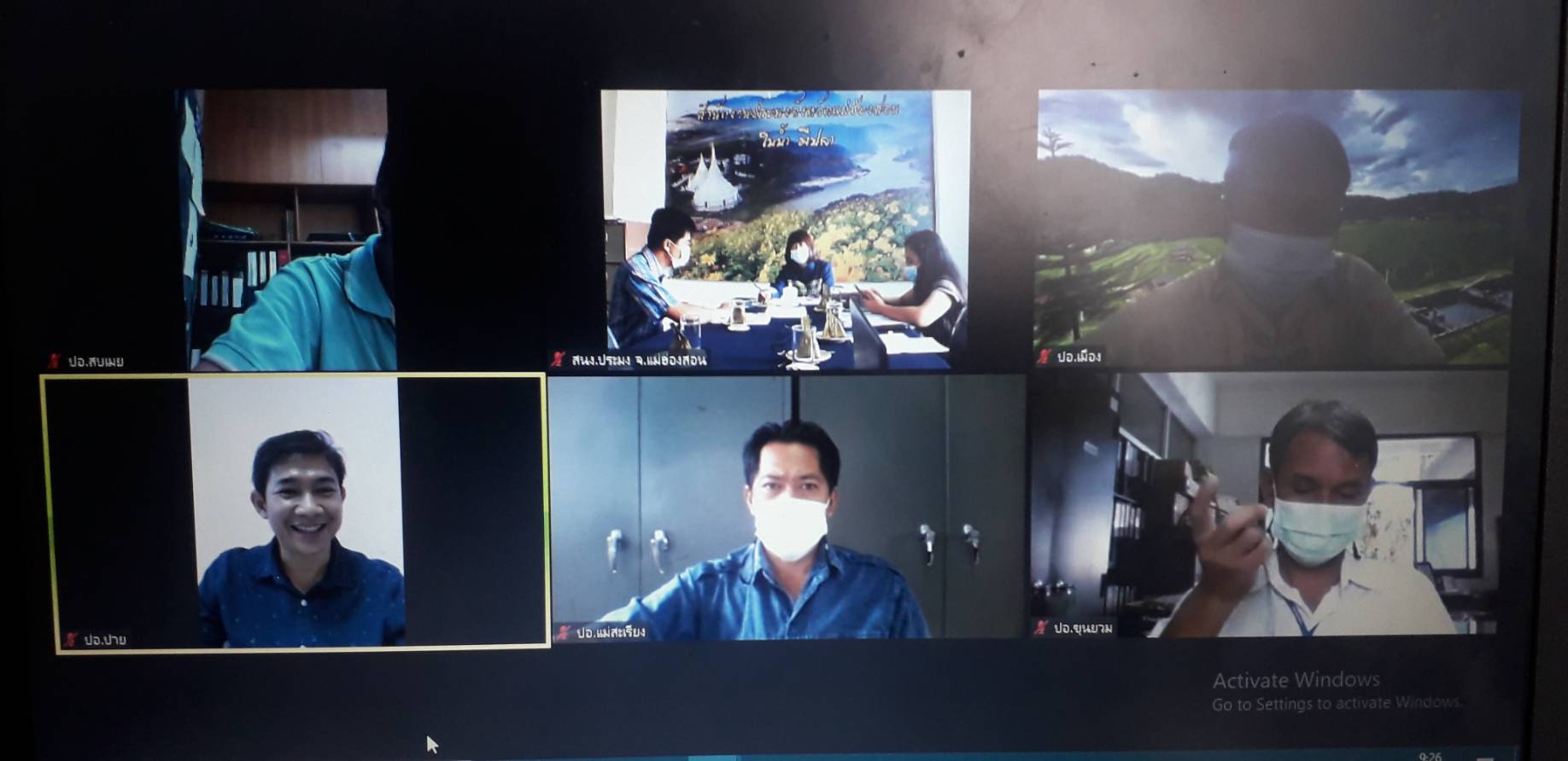 ประชุมคณะกรรมการขับเคลื่อนนโยบายของกรมประมง (Fisheries Co-ordinator : FC) และประชุมเจ้าหน้าที่ สำนักงานประมงจังหวัดแม่ฮ่องสอน ประจำเดือน กรกฎาคม 2564..คลิก