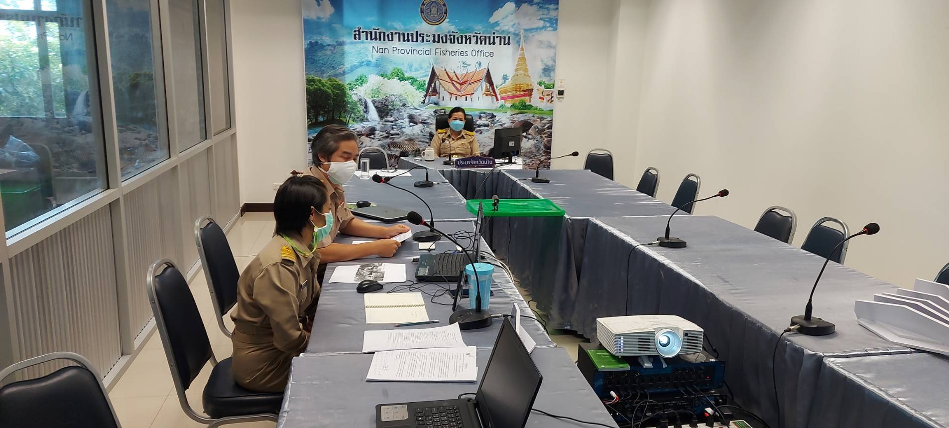 การประชุมคณะอนุกรรมการคัดเลือกเกษตรกรและสถาบันเกษตรกรดีเด่นด้านการประมง ระดับเขตตรวจราชการที่ 16 ประจำปีงบประมาณ 2564..คลิก