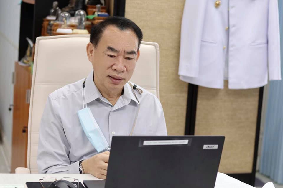 ดร.วิชาญ อิงศรีสว่าง รองอธิบดีกรมประมง เป็นประธานการประชุมผ่านระบบ Video Conference เพื่อมอบนโยบายในการคิดค้นผลงานวิจัยใหม่ๆภายใต้การเปลี่ยนแปลงของสถานการณ์ในปัจจุบัน..คลิก