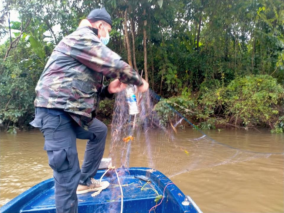 การควบคุมเฝ้าระวังการทำการประมงพื้นแหล่งน้ำจืด อำเภอไทรโยค จังหวัดกาญจนบุรี..คลิก
