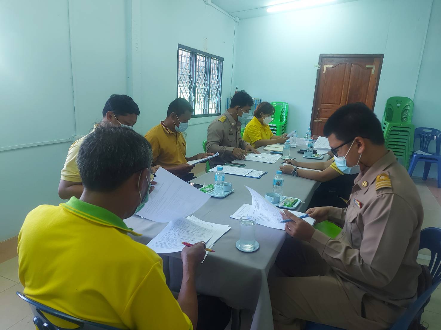 ประมงอำเภอเขมราฐ ได้ร่วมประชุมติดตามความคืบหน้าของโครงการกับคณะทำงานโครงการ 1 ตำบล 1 กลุ่มทฤษฎีใหม่ประจำอำเภอเขมราฐ ณ ห้องประชุมสำนักงานเกษตรอำเภอเขมราฐ..คลิก