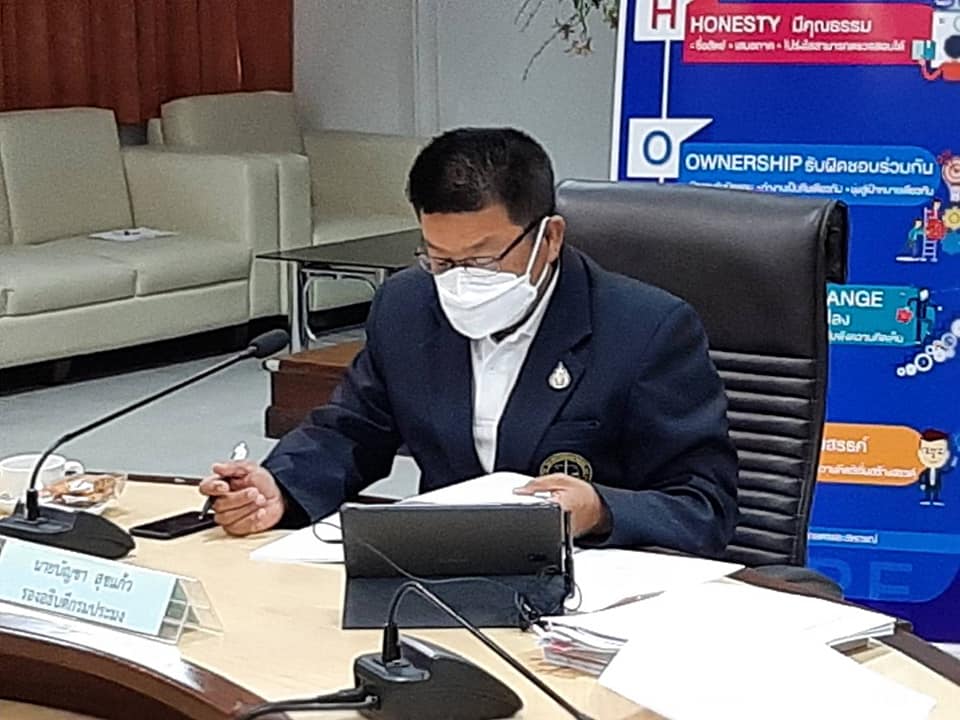 นายบัญชา สุขแก้ว รองอธิบดีกรมประมง เข้าร่วมการประชุมคณะกรรมการฟื้นฟูและพัฒนาศักยภาพการประมงไทย ครั้งที่ 5/2564..คลิก