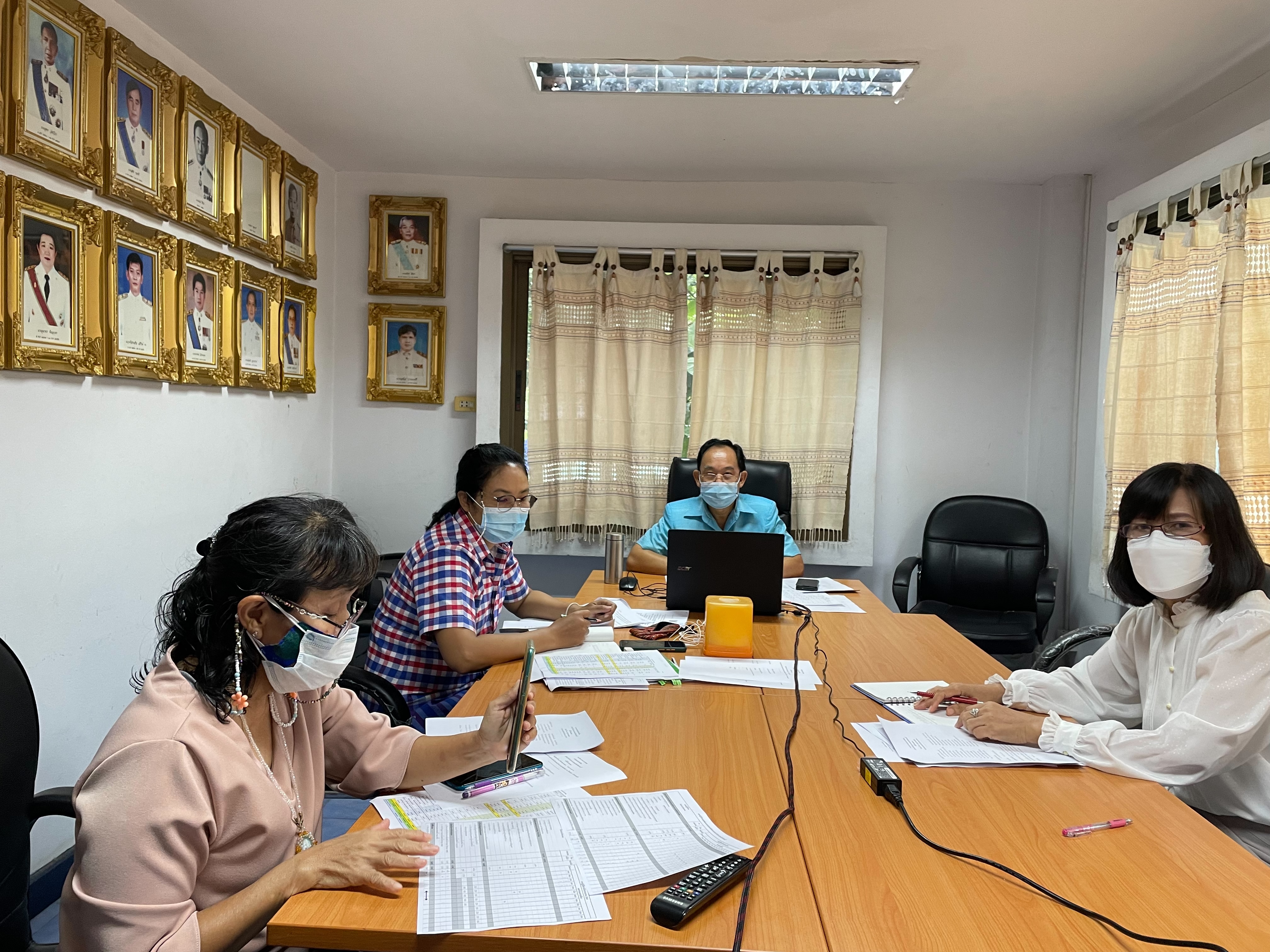 การประชุมสำนักงานประมงจังหวัดนนทบุรี ครั้งที่ 7/2564..คลิก