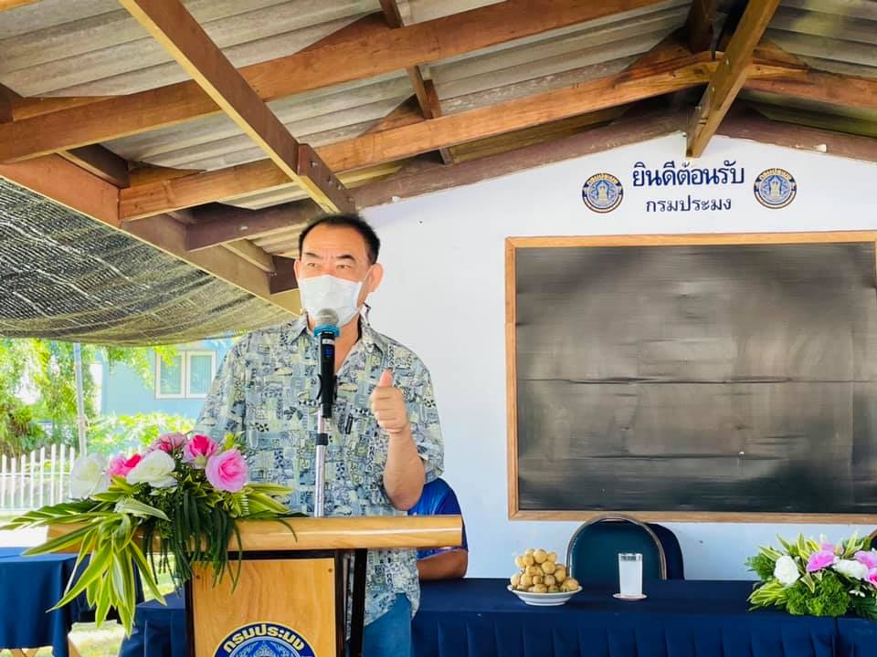 ดร.วิชาญ อิงศรีสว่าง รองอธิบดีกรมประมง ลงพื้นที่ตรวจเยี่ยมติดตามผลการดำเนินงานของศูนย์วิจัยและพัฒนาประมงทะเลนราธิวาส..คลิก