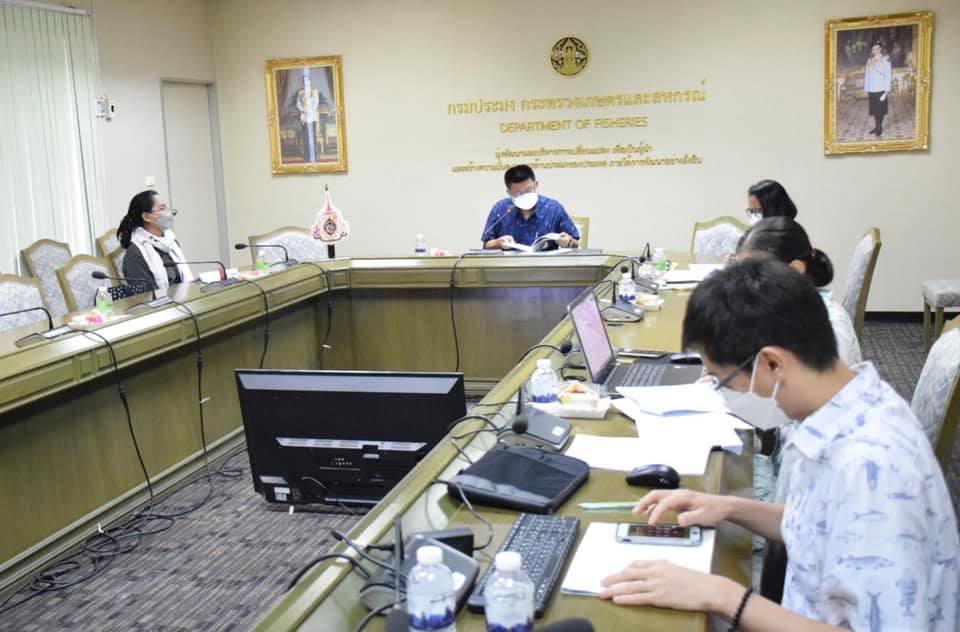 นายบัญชา สุขแก้ว รองอธิบดีกรมประมง เป็นประธานการประชุมพิจารณาร่าง หลักเกณฑ์การขึ้นทะเบียนองค์กรชุมชนประมงท้องถิ่น..คลิก