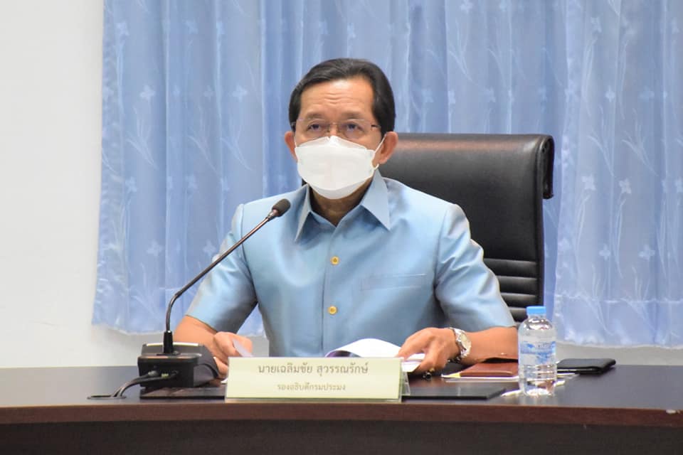 นายเฉลิมชัย สุวรรณรักษ์ รองอธิบดีกรมประมง เป็นประธานการประชุมคณะกรรมการบริหารโครงการลดต้นทุนการผลิตกุ้งทะเลเพื่อเพิ่มขีดความสามารถการแข่งขันในอุตสาหกรรมกุ้งทะเลอย่างยั่งยืน ครั้งที่ 2/2564..คลิก