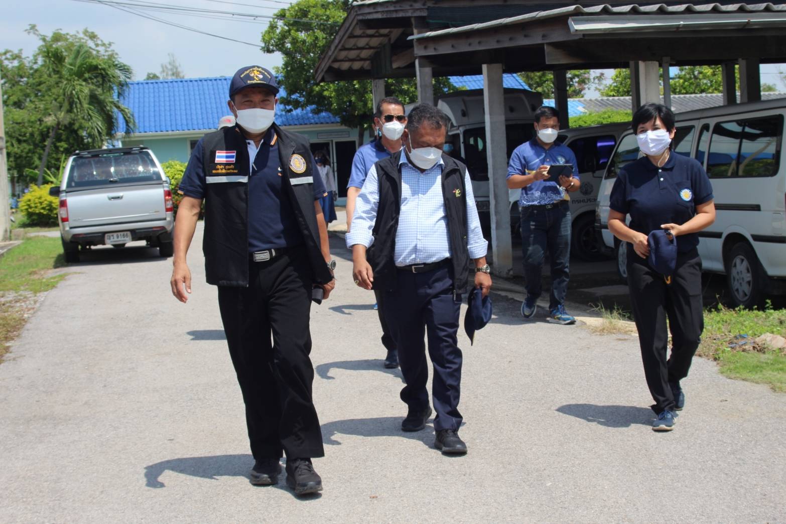 ตรวจเยี่ยมข้าราชการพื้นที่จังหวัดสมุทรสาคร..คลิก