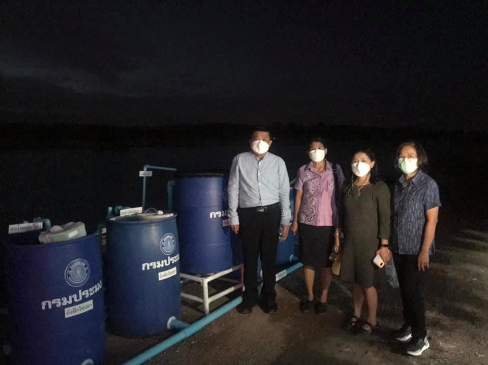 นายบัญชา สุขแก้ว รองอธิบดีกรมประมง และนายแสน ศรีงาม ผู้ตรวจราชการกรมประมงพร้อมคณะ ลงพื้นที่ตรวจเยี่ยมการเตรียมความพร้อมในการจัดกิจกรรมการปล่อยพันธุ์สัตว์น้ำ จังหวัดตรัง..คลิก