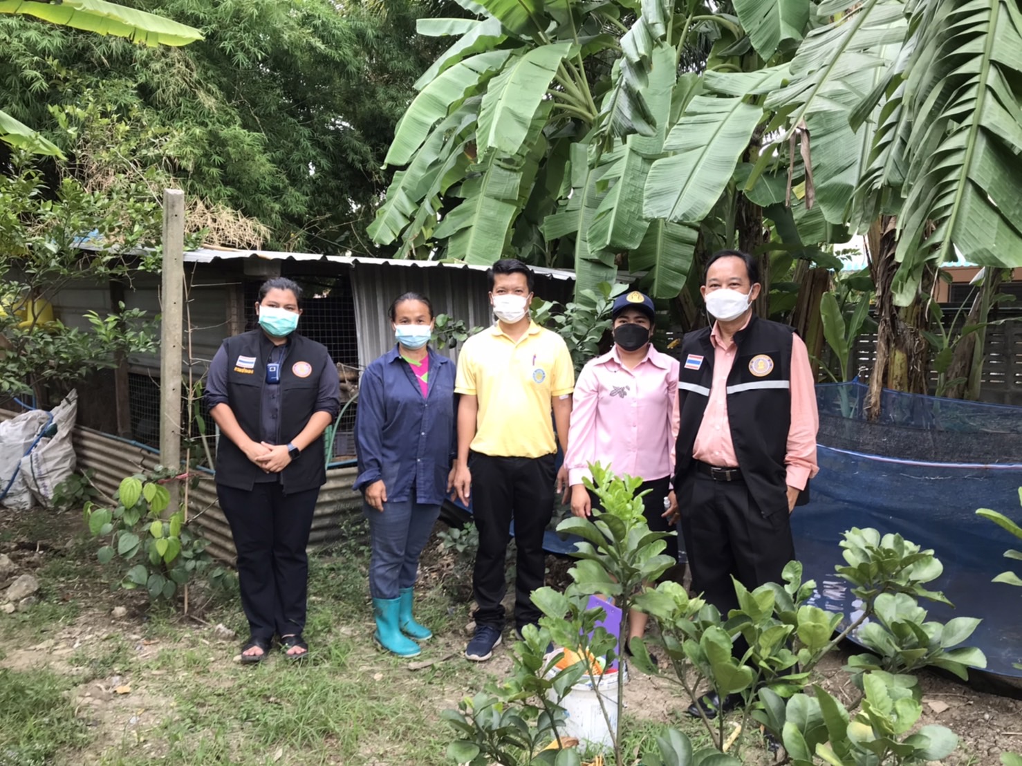 (อ.บางกรวย) เก็บข้อมูลโครงการส่งเสริมการเพาะเลี้ยงสัตว์น้ำ (ปลาดุก/กบ) ในกระชังบก..คลิก
