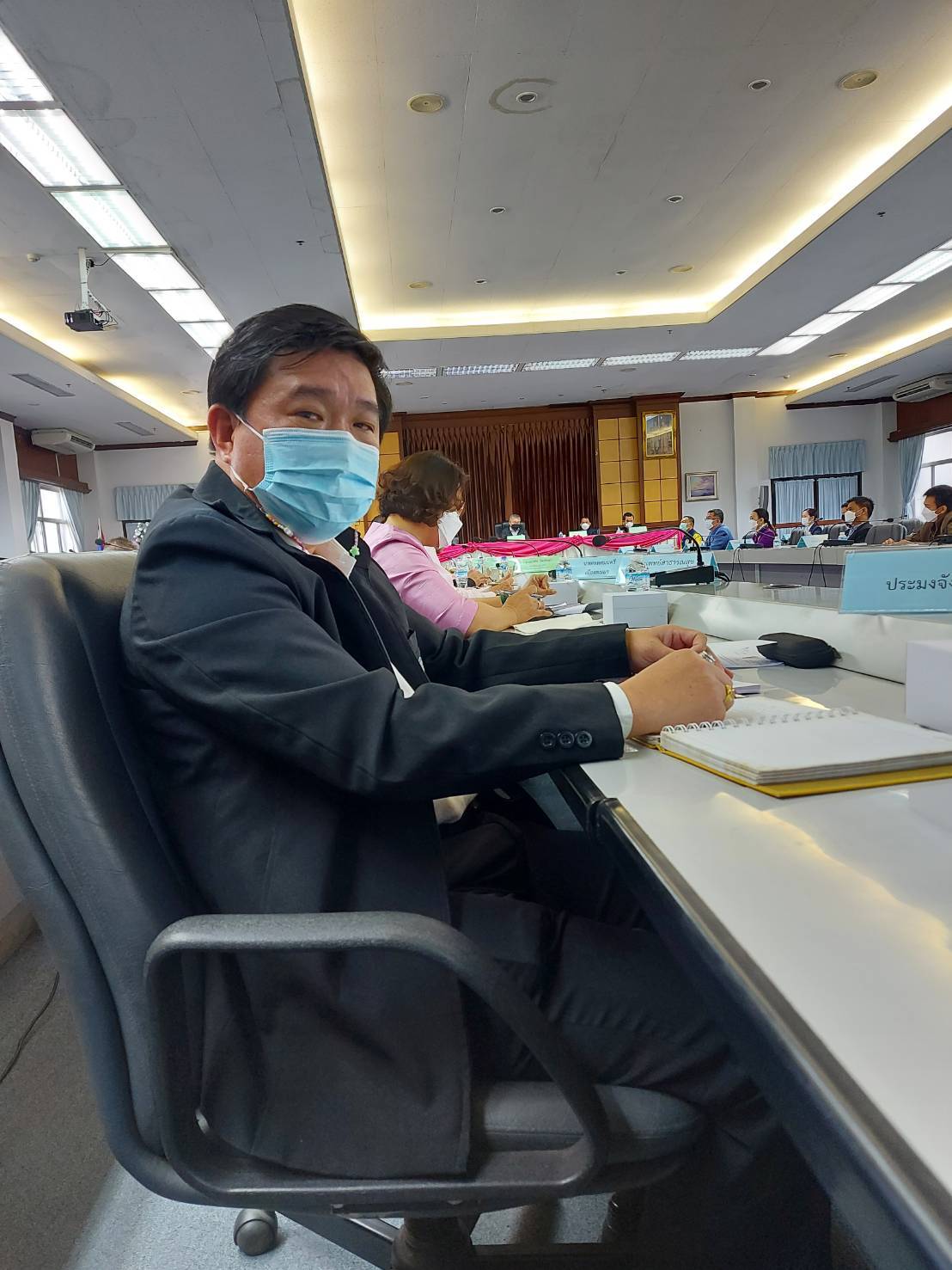 ร่วมการประชุมการบริหารจัดการน้ำ