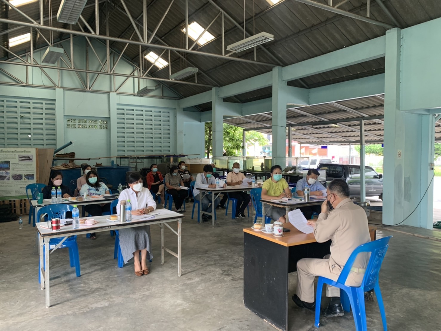การประชุมสำนักงานประมงจังหวัดนนทบุรี ครั้งที่ 9/2564..คลิก