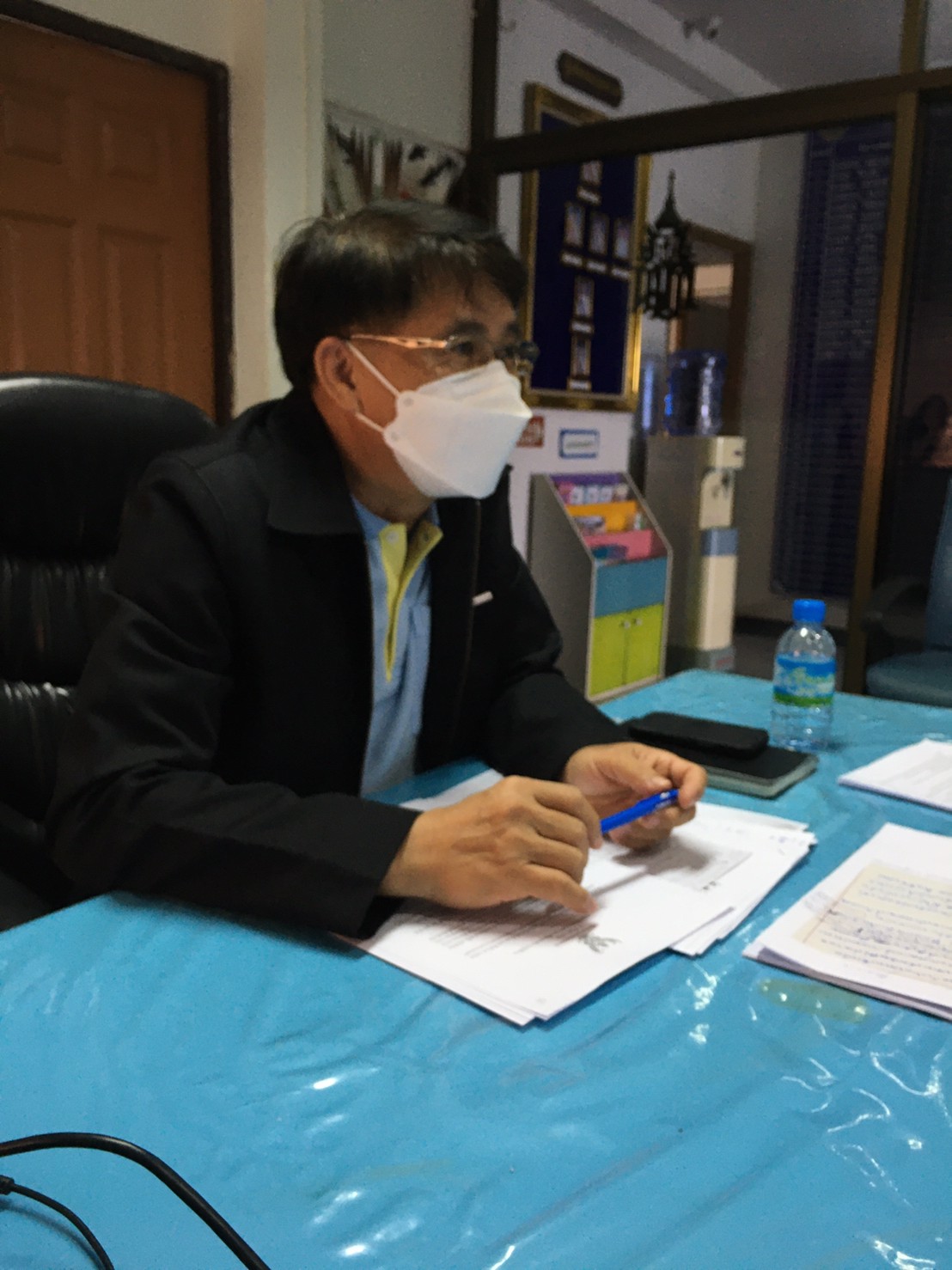 ประชุมผ่านระบบออนไลน์ รับฟังนโยบาย “การขับเคลื่อนภารกิจของกระทรวงเกษตรและสหกรณ์ ปี ๒๕๖๔ เพื่อเตรียมรับความปกติถัดไป (Next Normal)”..คลิก