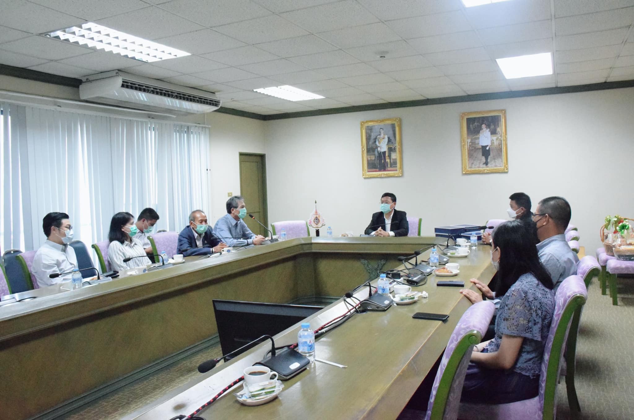 การประชุมหารือแลกเปลี่ยนแนวทางการดำเนินงานระหว่างภาคปศุสัตว์และภาคประมง..คลิก