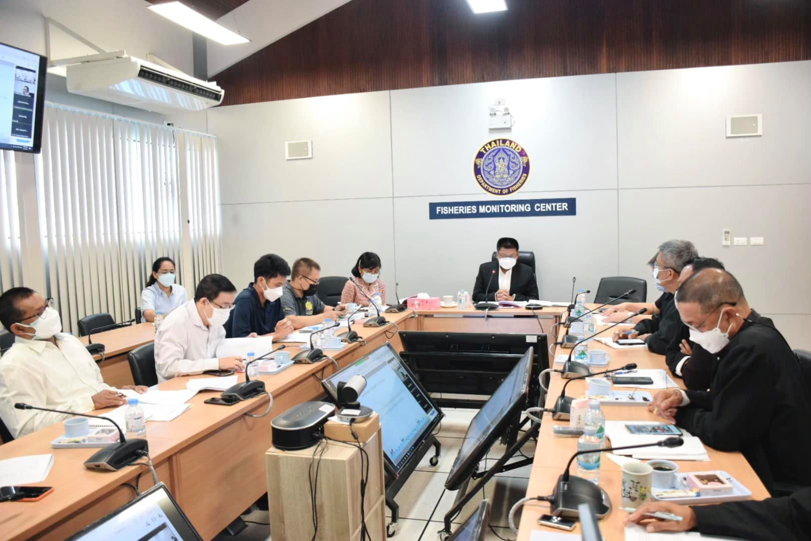 นายบัญชา สุขแก้ว รองอธิบดีกรมประมง เป็นประธานการประชุมคณะทำงานติดตามการปฏิบัติงานและแก้ไขปัญหาการทำการประมงผิดกฎหมาย (Daily Brief) ครั้งที่ 8/2564..คลิก