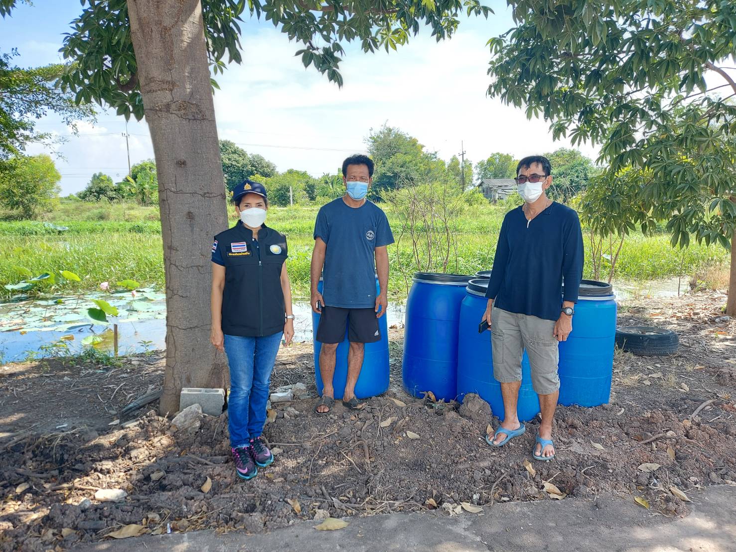ตรวจสอบ เฝ้าระวังตุณภาพน้ำ ประชาสัมพันธ์ แจ้งเตือนเกษตรกรเตรียมรับสถานการณ์เปิดประตูระบายน้ำ ..คลิก