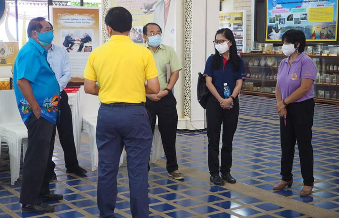 ติดตามการเตรียมความพร้อมของสถานที่และซักซ้อมขั้นตอนในการรับรองและอำนวยความสะดวกในการรับเสด็จ ฯ สมเด็จพระกนิษฐาธิราชเจ้า กรมสมเด็จพระเทพรัตนราชสุดา ฯ สยามบรมราชกุมารี