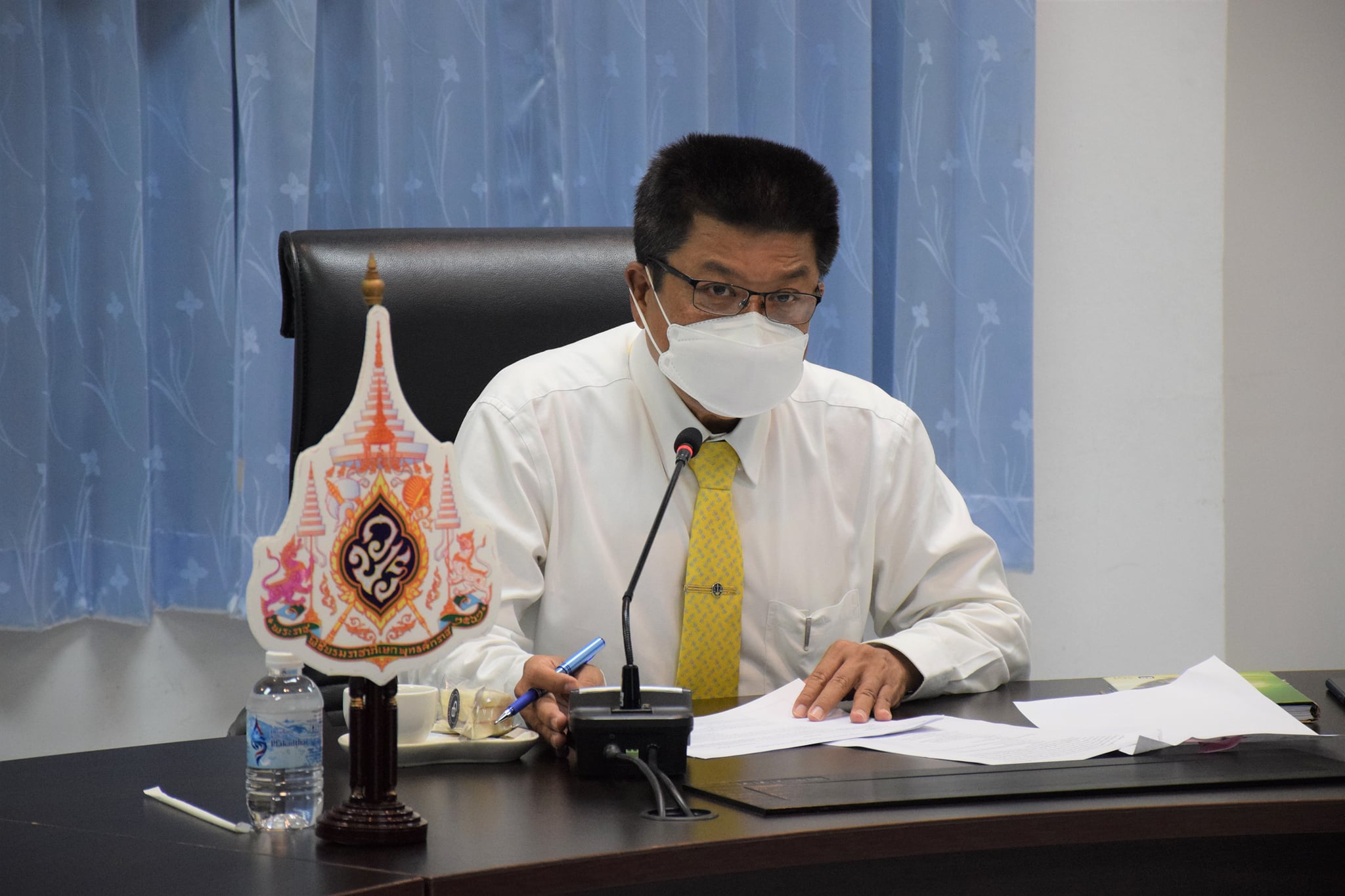 นายบัญชา สุขแก้ว รองอธิบดีกรมประมง เป็นประธานการประชุมหารือ การชี้แจงข้อเท็จจริงและความเห็นเกี่ยวกับปัญหาและผลกระทบ ของการทำประมงและข้อเสนอแนะในการแก้ไขปัญหาการทำการประมงภายใต้กฎหมายประมง..คลิก