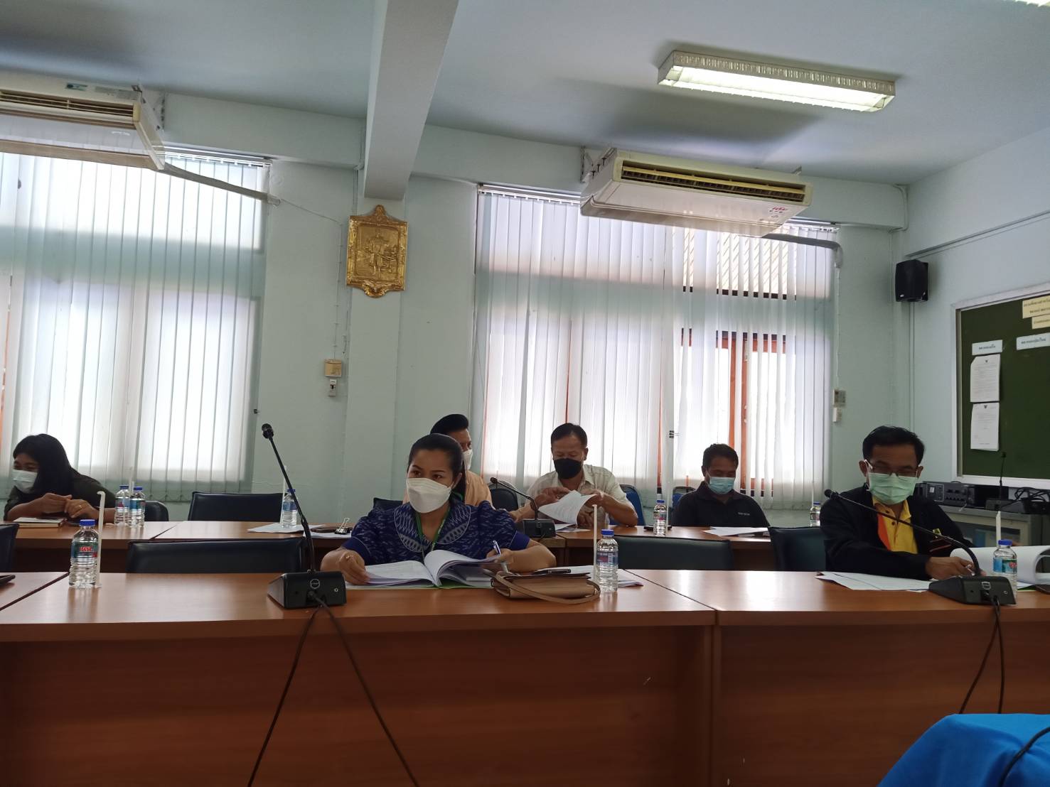 ประชุมคณะอนุกรรมการให้ความช่วยเหลือผู้ประสบภัยพิบัติ (ก.ช.ภ.อ.หนองปรือ)..คลิก