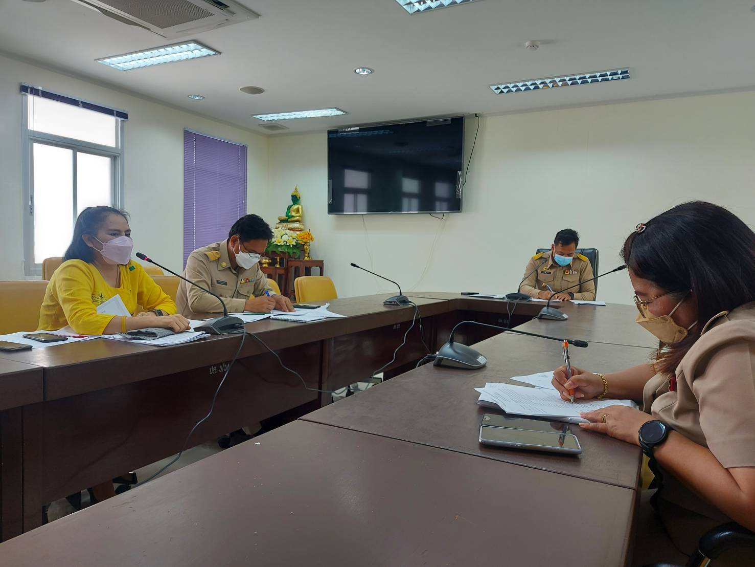 ประชุมคณะกรรมการให้ความช่วยเหลือผู้ประสบภัยพิบัติอำเภอกบินทร์บุรี ครั้งที่ 1/2564..คลิก