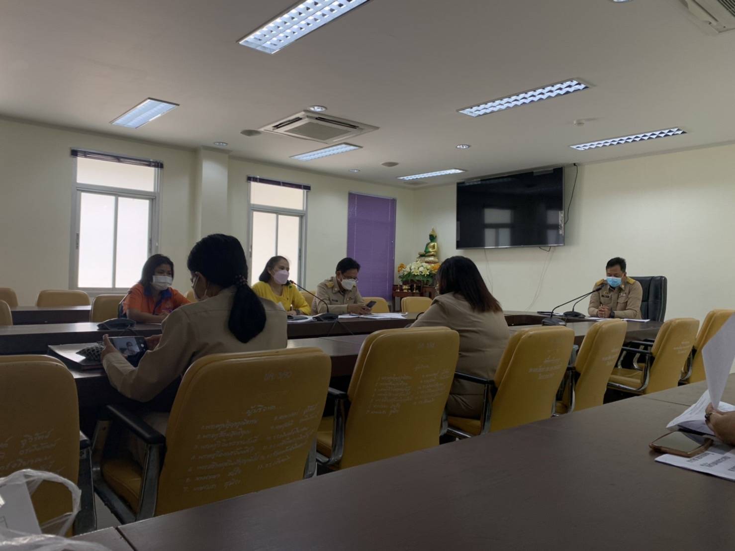 ประชุมคณะกรรมการให้ความช่วยเหลือผู้ประสบภัยพิบัติอำเภอกบินทร์บุรี ครั้งที่ 1/2564..คลิก