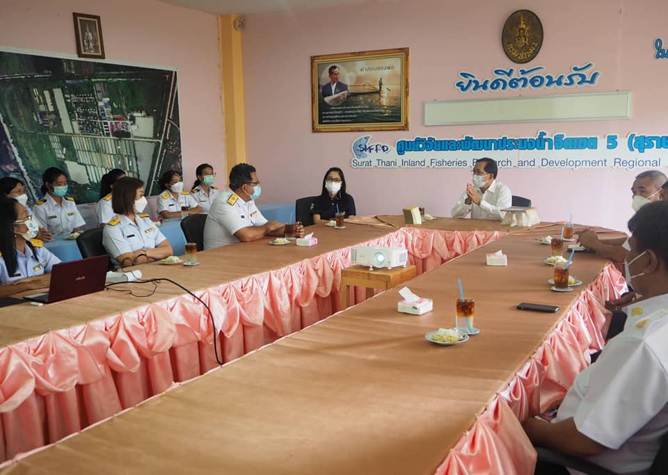 นายเฉลิมชัย สุวรรณรักษ์ รองอธิบดีกรมประมง ลงพื้นที่จังหวัดสุราษฎร์ธานี..คลิก