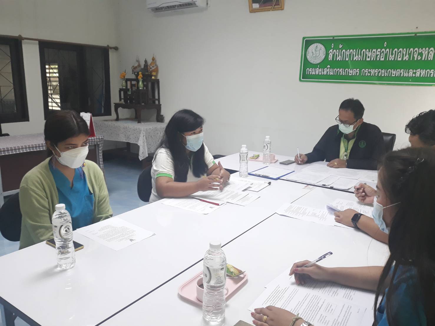 ประมงอำเภอนาจะหลวย  ร่วมประชุมคณะทำงานขับเคลื่อนงานด้านการเกษตรระดับอำเภอ  ( Single Commamd District : SCD ) ณ ห้องประชุมสำนักงานเกษตรอำเภอนาจะหลวย..คลิก