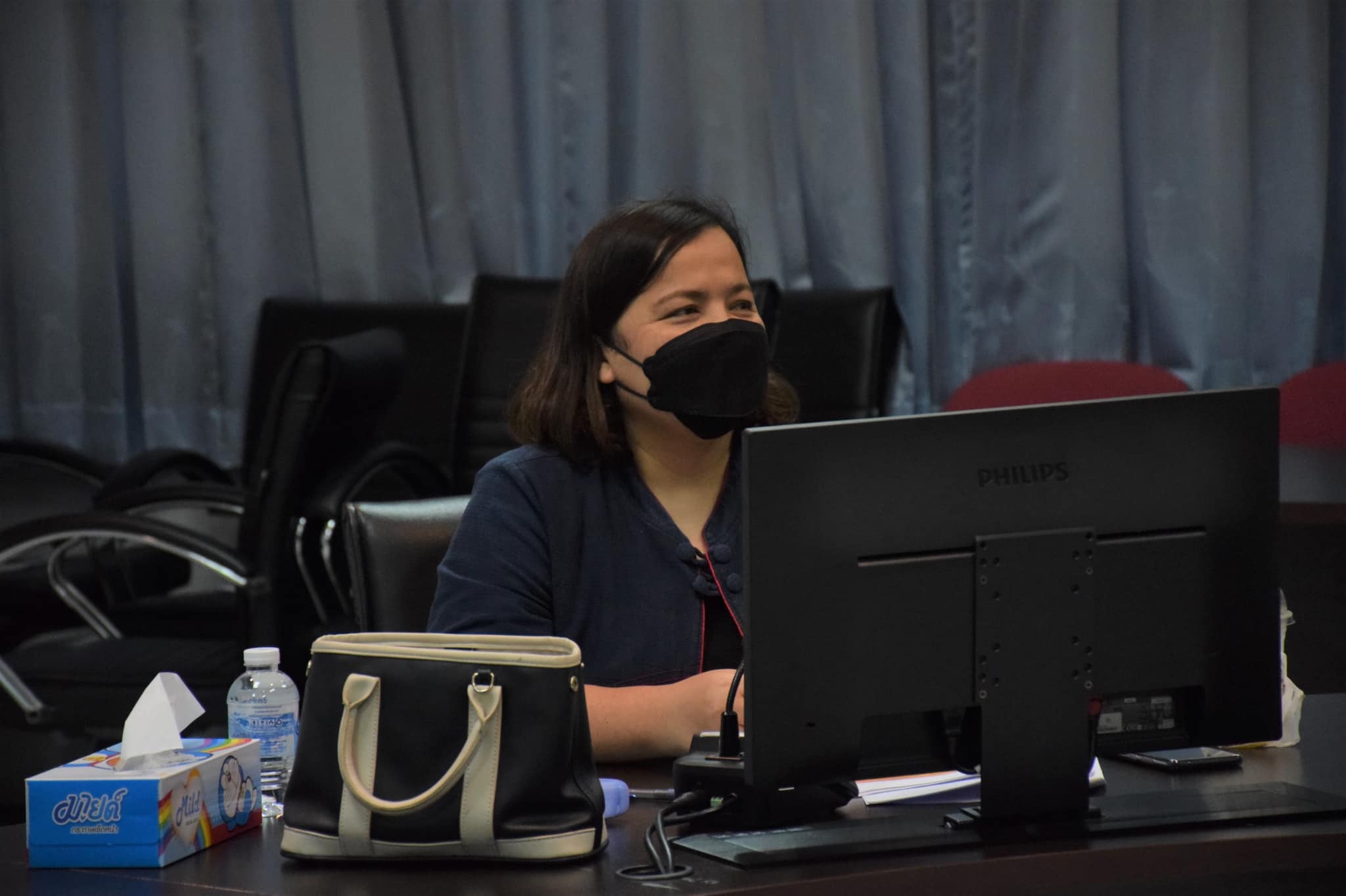 การประชุมการปรับปรุงการดำเนินงานประเมินความเสี่ยงด้านต่างๆ ของกรมประมง ครั้งที่ 1/2564 ผ่านระบบ Video Conference