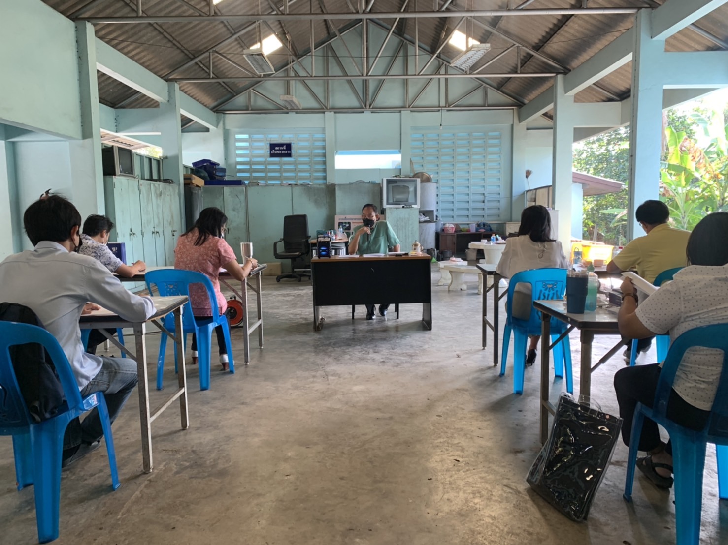 การประชุมสำนักงานประมงจังหวัดนนทบุรี ครั้งที่ 10/2564..คลิก